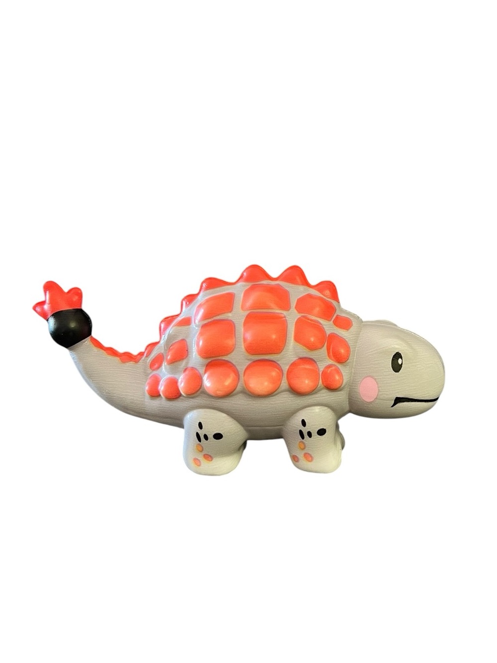 Gary Orange Dinosaur Stegosaurus Squishy Toy Trending Best Seller Stress Relief